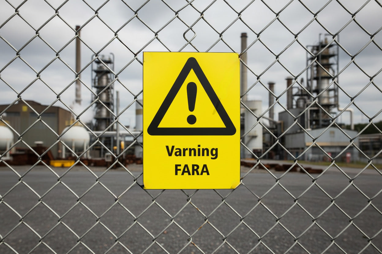 Varningsskyltar - För en säker arbetsmiljö