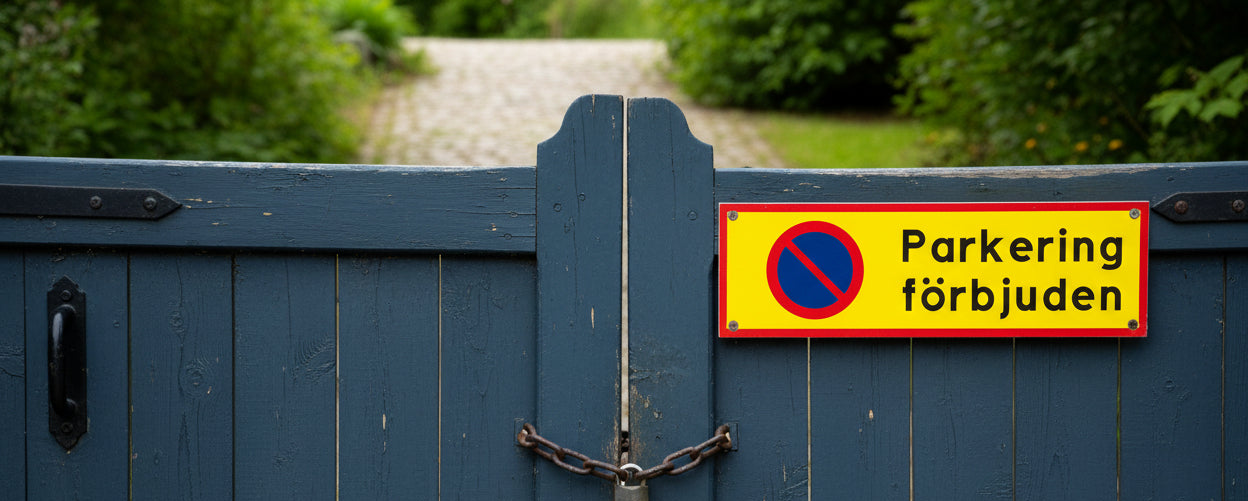 Parkeringsskyltar