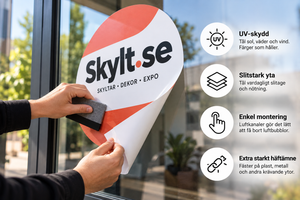 Självhäftande folie – flexibel dekor