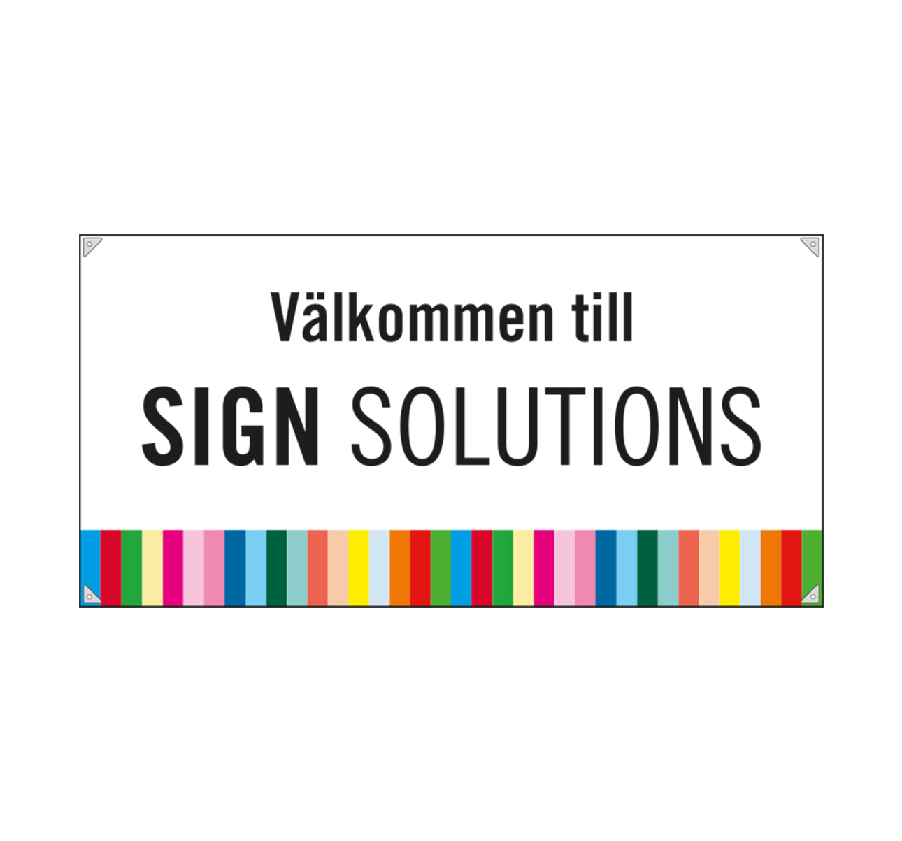 Ritad banderoll 120x60cm