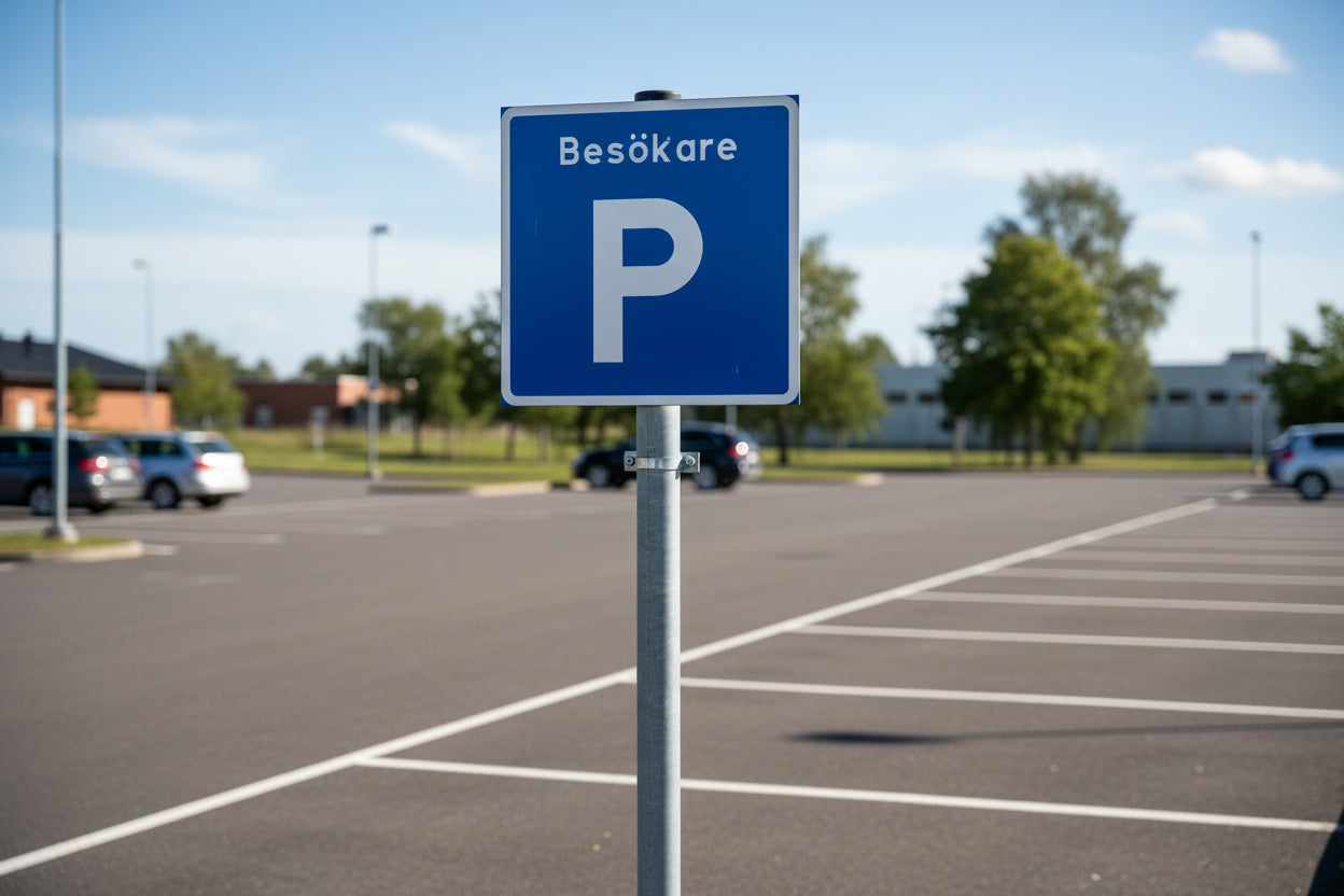 Parkeringsskylt Besöksparkering