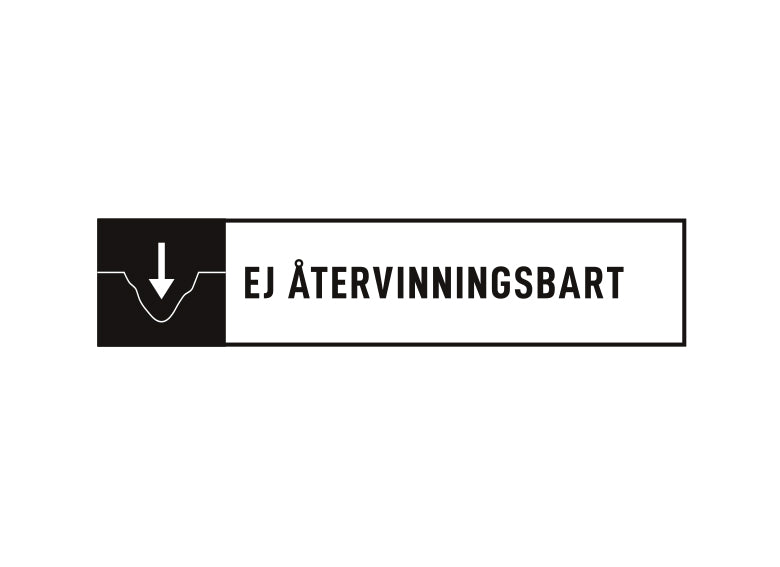 Avfall Sverige Ej återvinningsbart