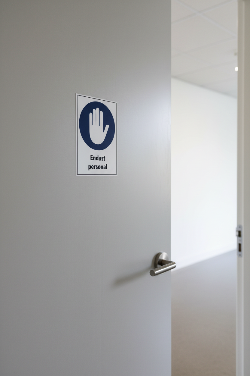 Dekal endast personal