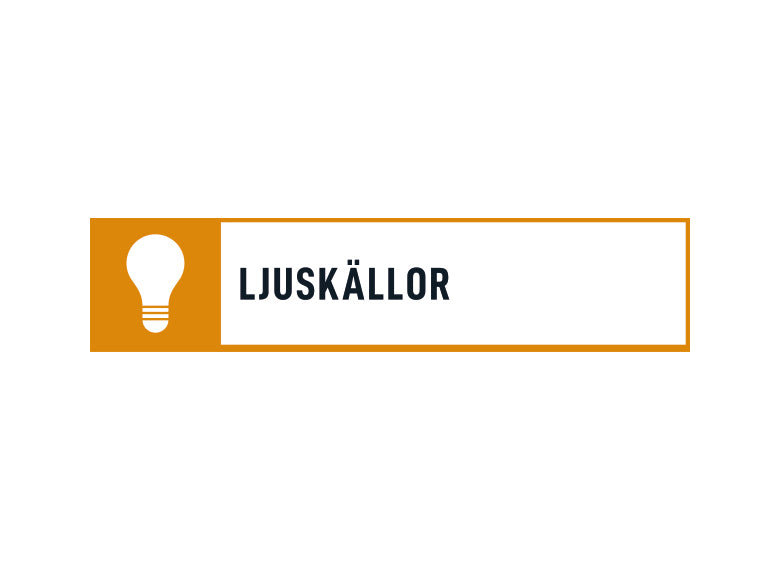 ljuskällor Avfall sverige