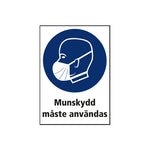 Munskydd måste användas