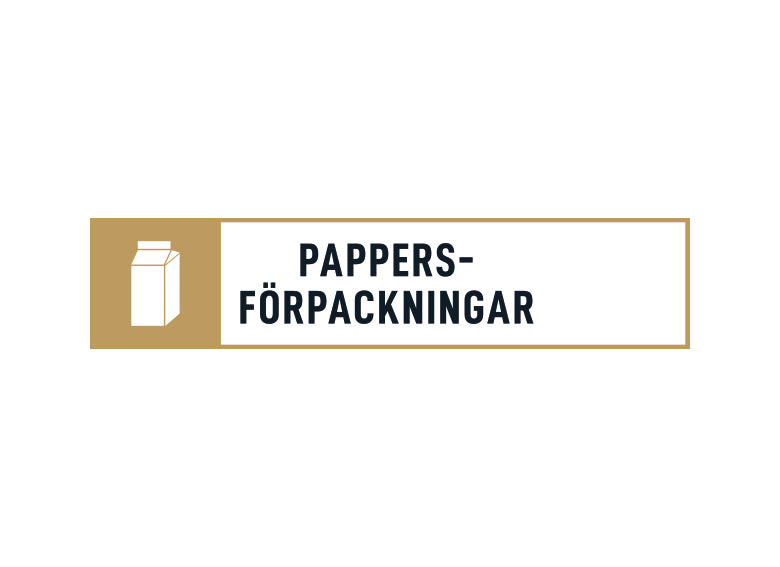 pappersförpackningar Avfall sverige