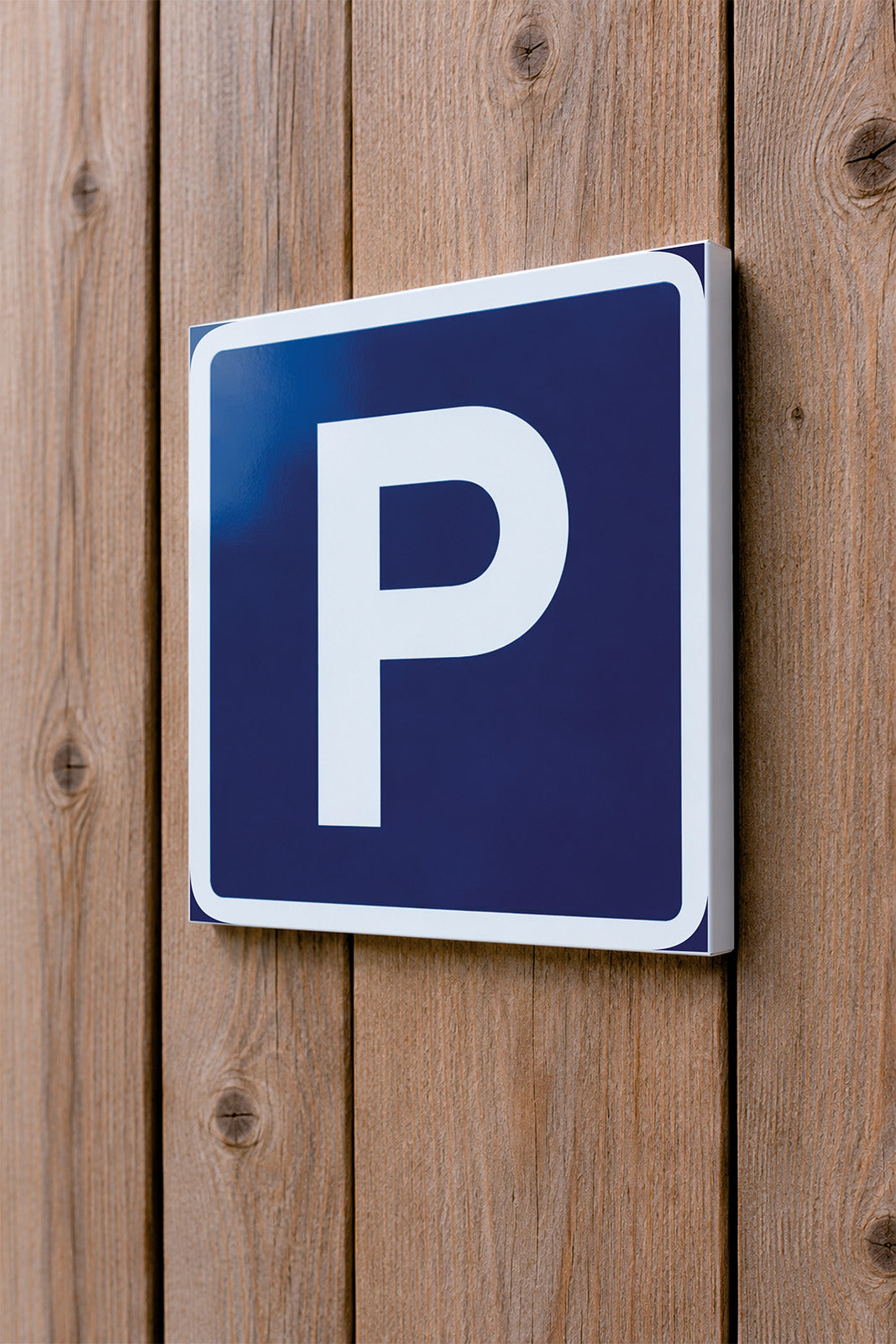 Parkeringsskylt P-plats