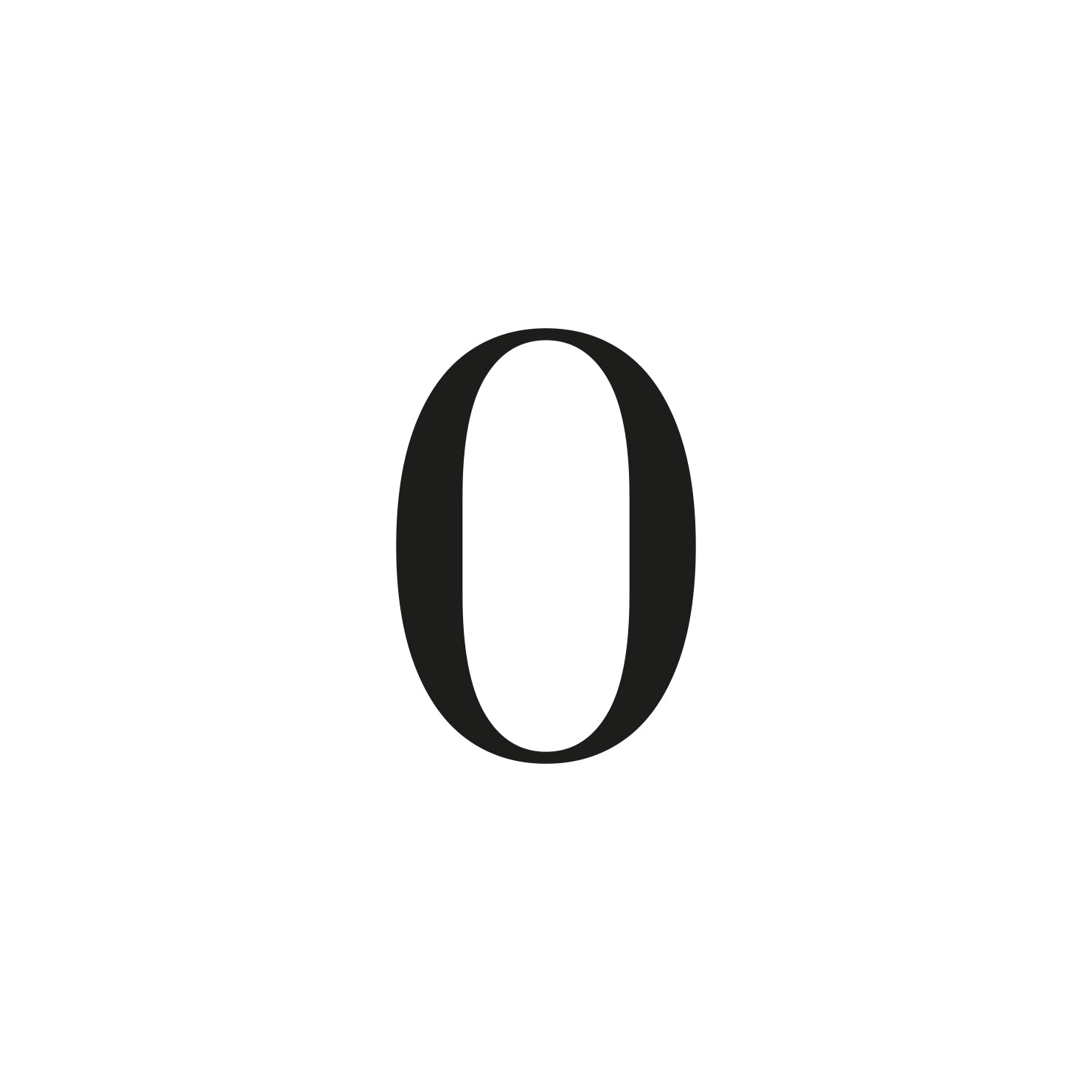 Självhäftande siffra svart klassisk