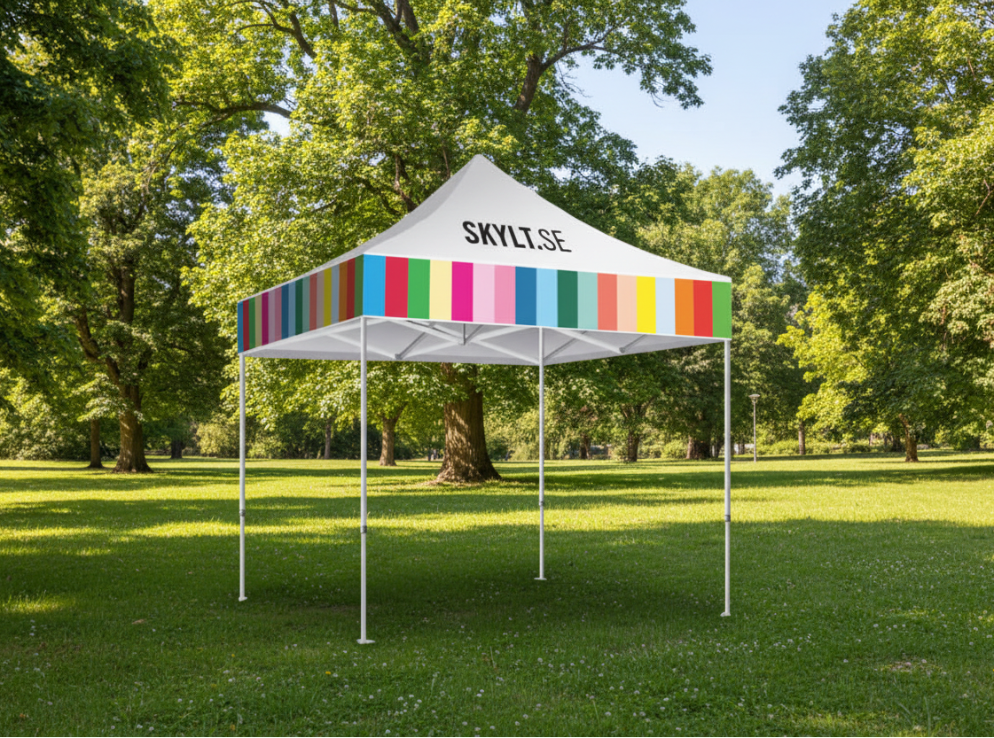 Reklamtält tak 3x3m