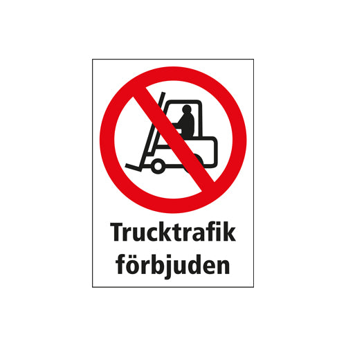 Förbud mot truktrafik