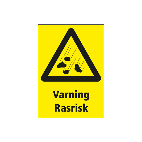 Varningsdekal Rasrisk