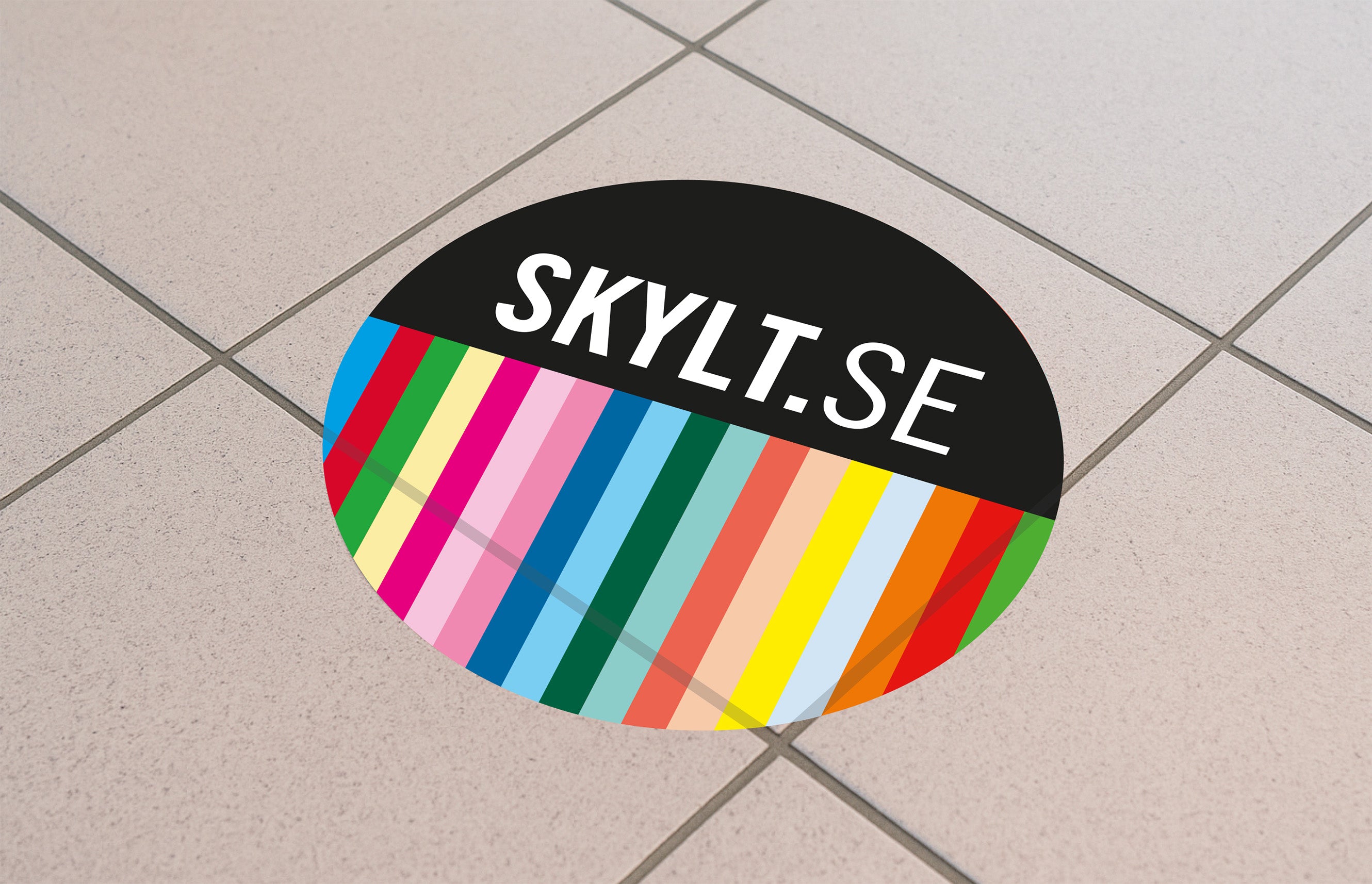 Golvdekal med halkskydd - egen design