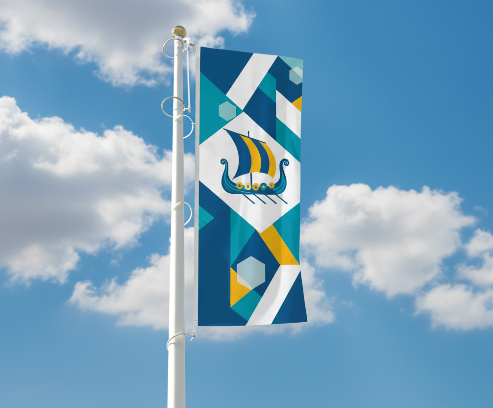 Wind tracker flagga